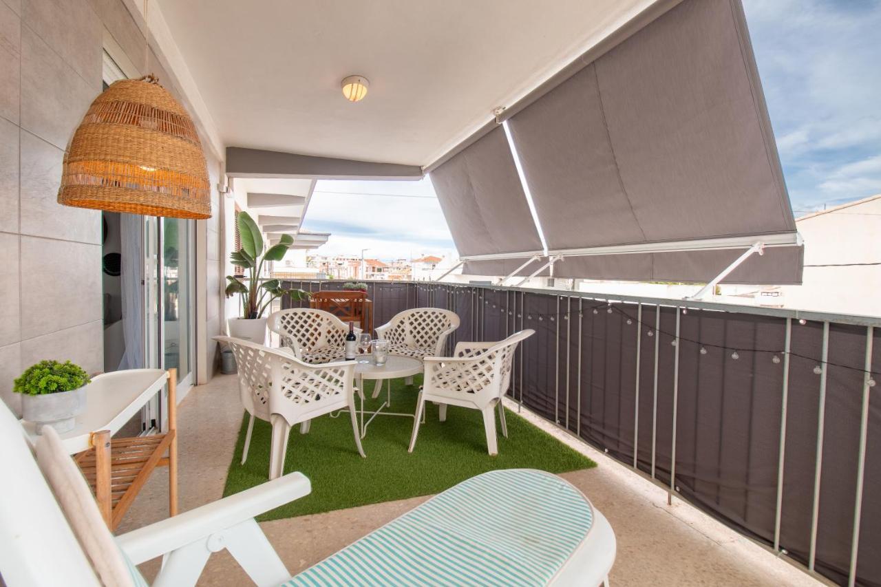 Super Apartamento A Un Paso Del Mar Oliva Exteriör bild