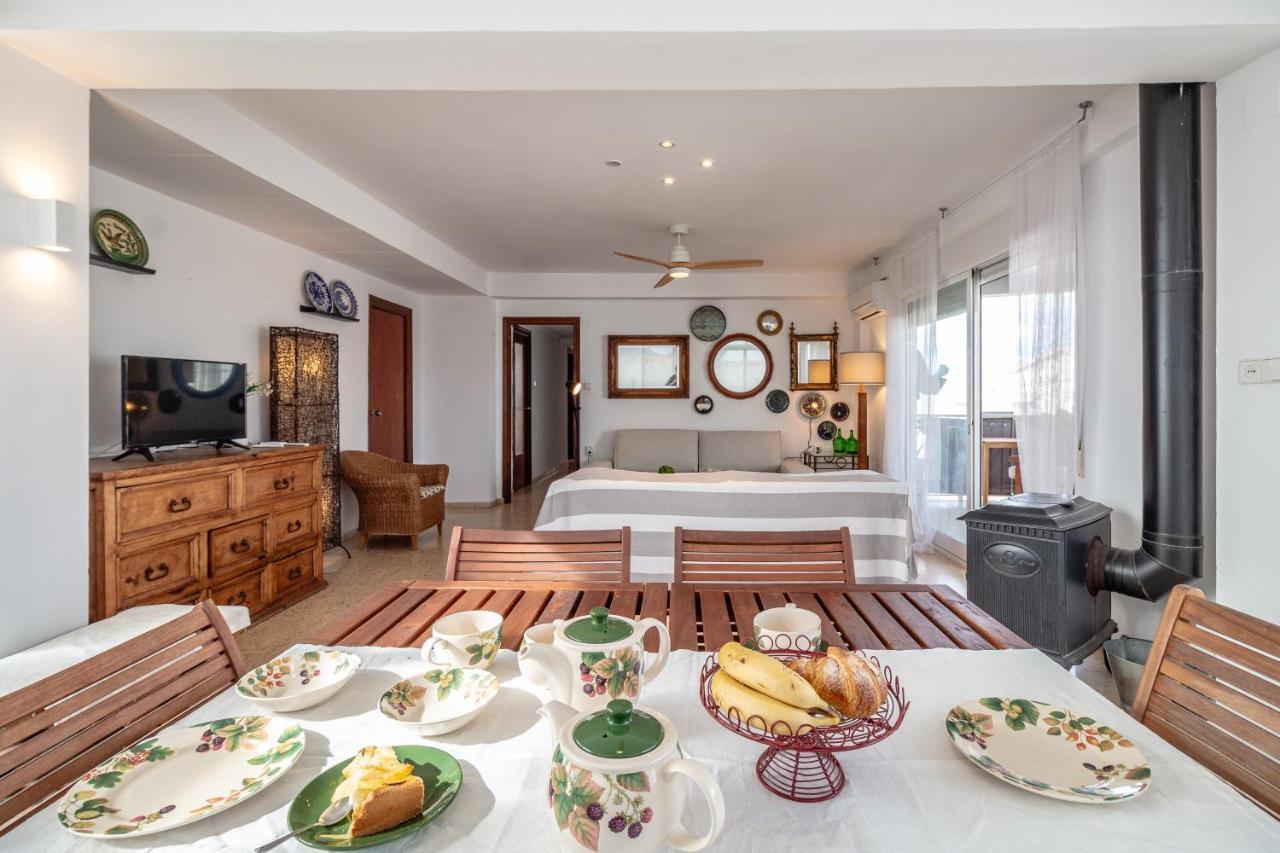 Super Apartamento A Un Paso Del Mar Oliva Exteriör bild