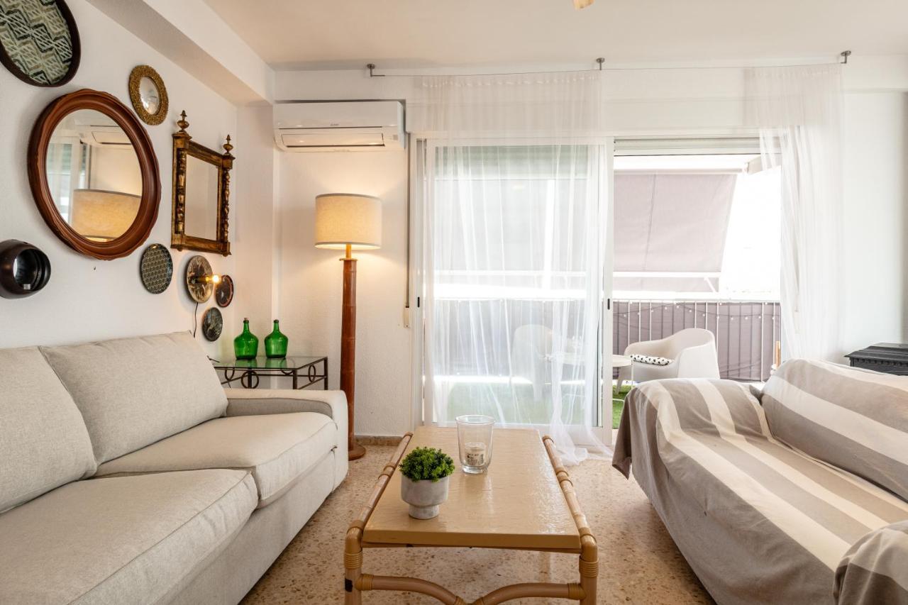 Super Apartamento A Un Paso Del Mar Oliva Exteriör bild