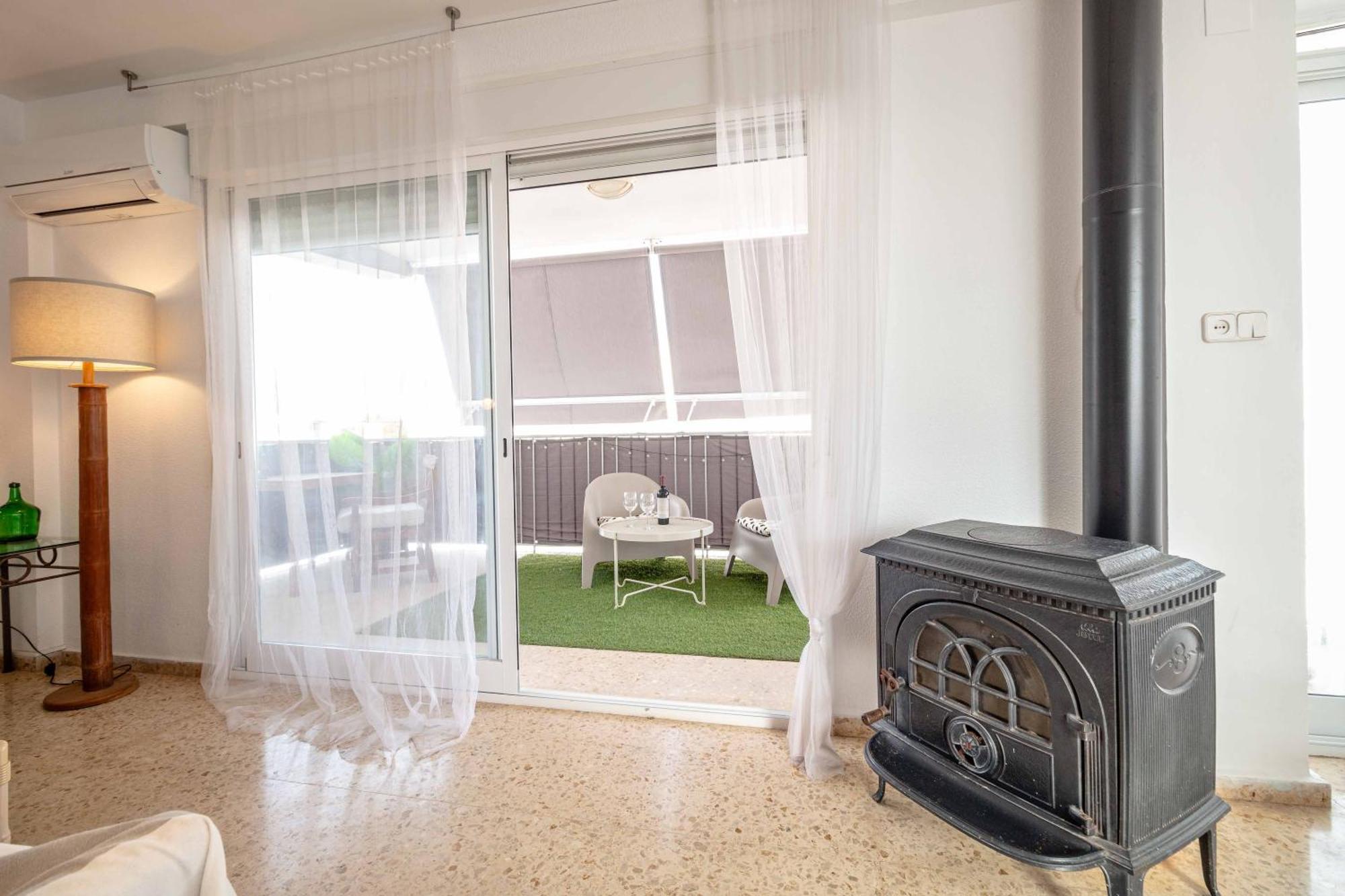 Super Apartamento A Un Paso Del Mar Oliva Exteriör bild